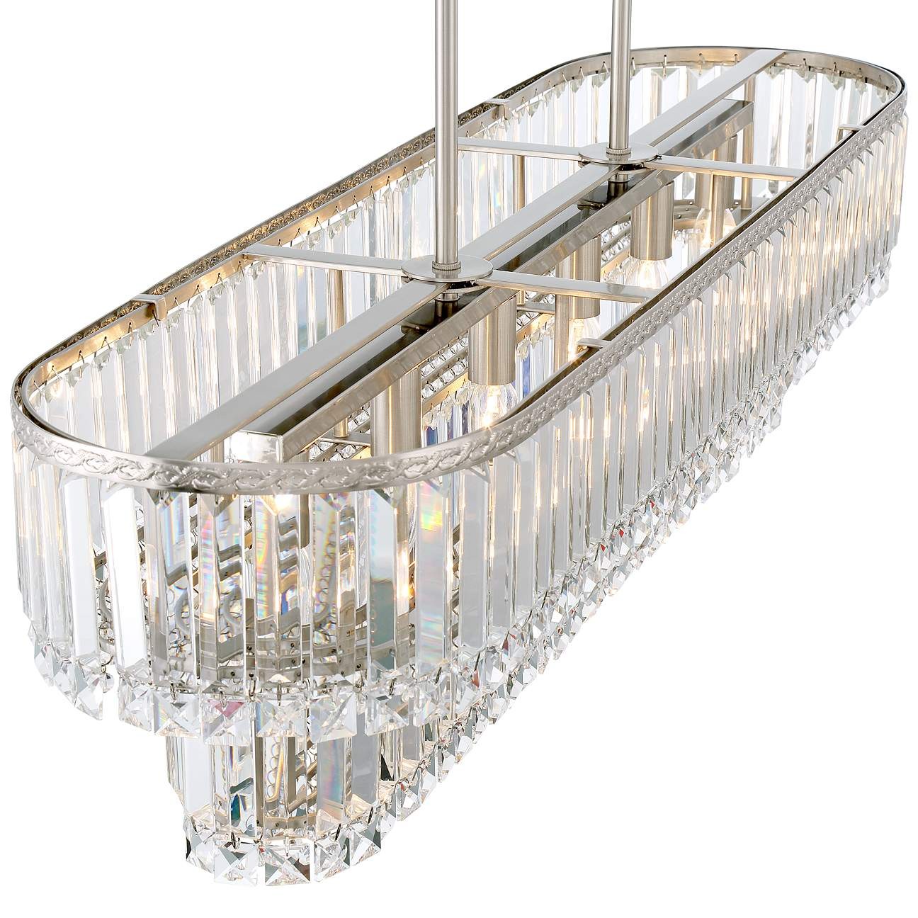 Oval traditional gorgeous K9 crystal chandelier