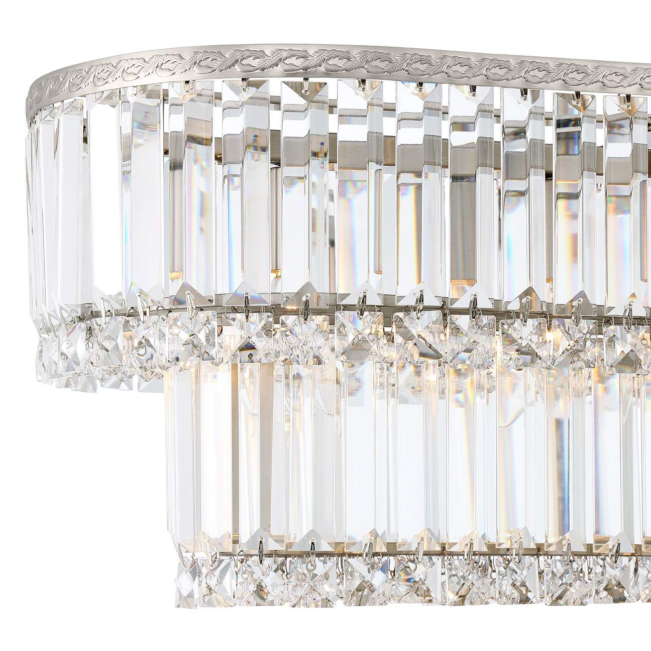 Oval traditional gorgeous K9 crystal chandelier