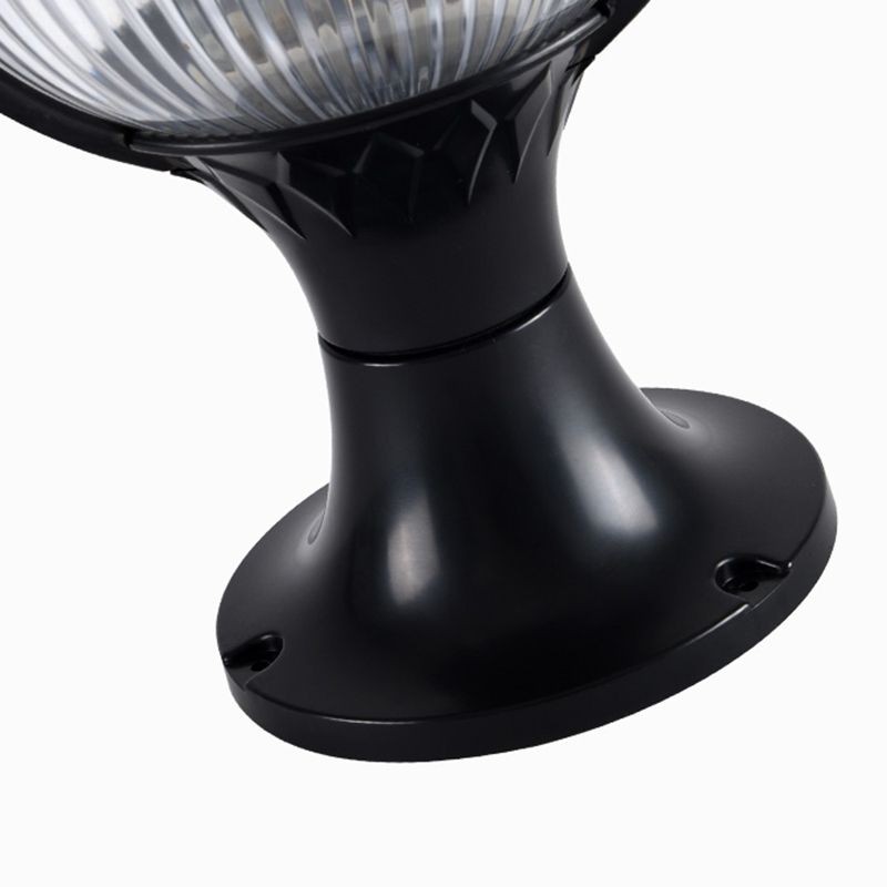 YD6-Waterproof Solar Energy Pillar Lamp Spherical