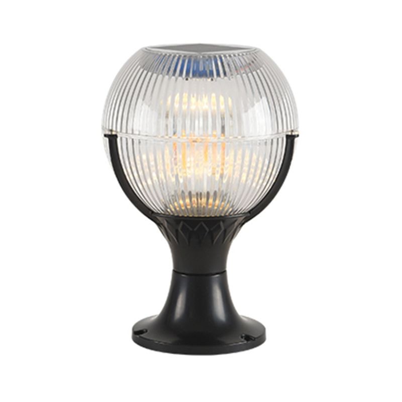 YD6-Waterproof Solar Energy Pillar Lamp Spherical