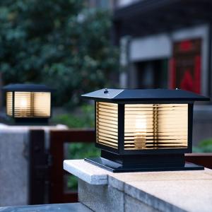 YD97-Waterproof Solar Energy Pillar Light LED Aluminum 