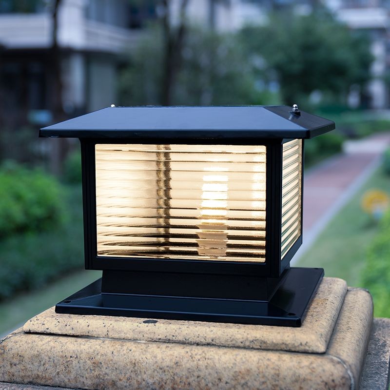 YD97-Waterproof Solar Energy Pillar Light LED Aluminum 