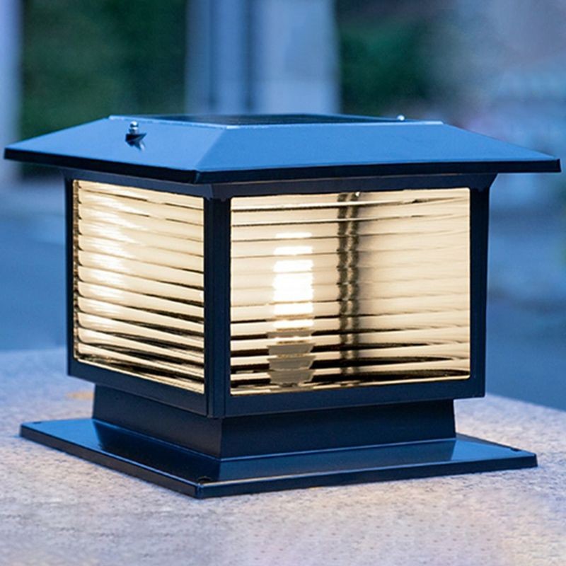 YD97-Waterproof Solar Energy Pillar Light LED Aluminum 