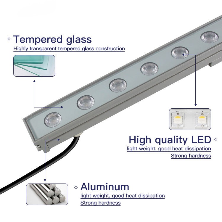 YD43-BuildingWaterproof 12w 15w Professional Led Wall Was 