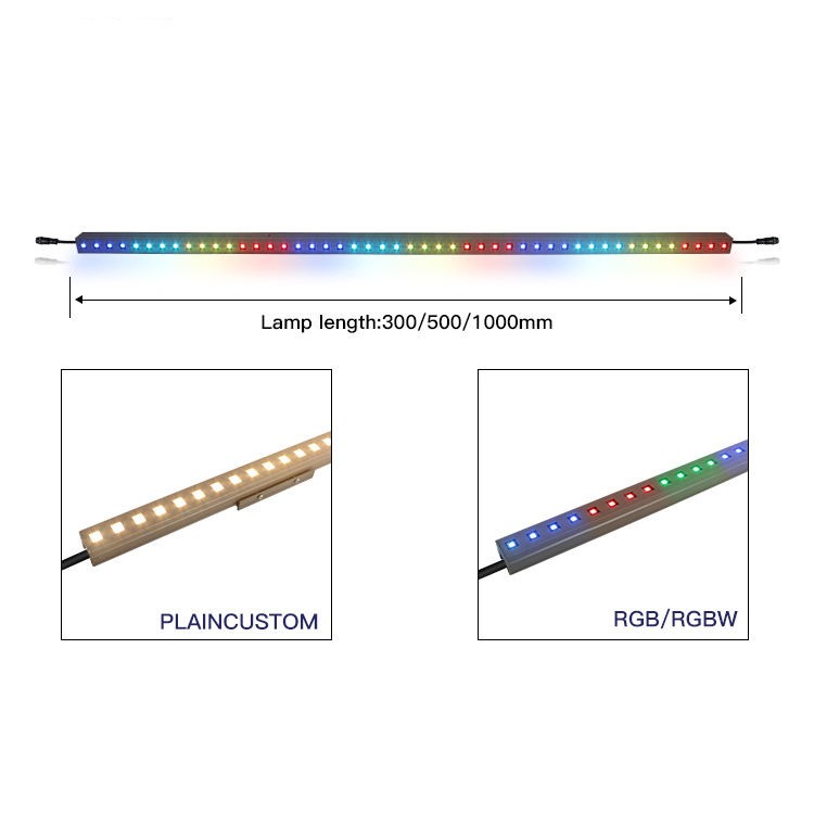 YD49-Waterproof 12w 15w Professional RGB Connectable LED Linear Facade Light