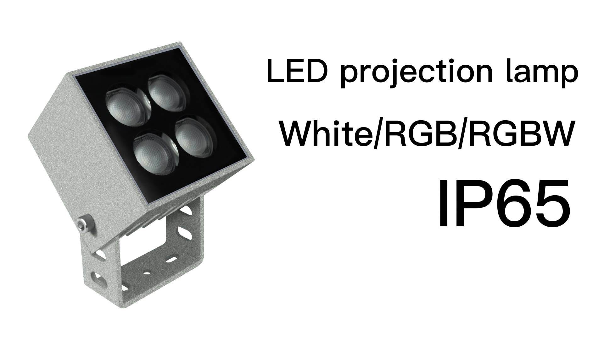 YD76-4W/8WIP65 LED Outdoor DMX RGB Floodlight