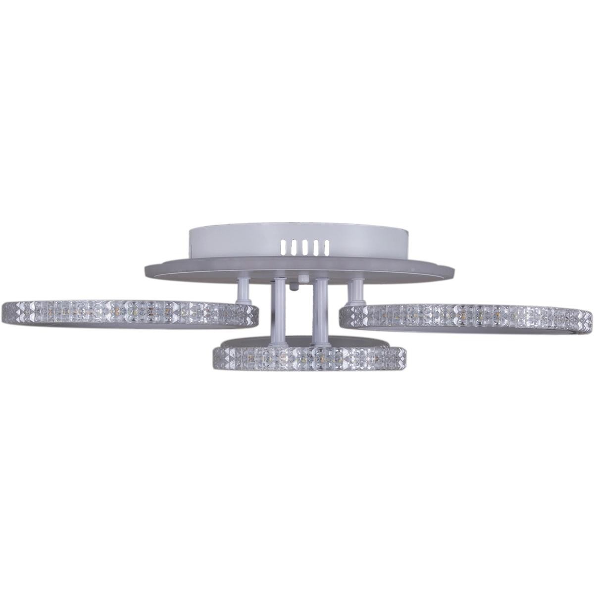 RGB double-sided luminous 4-circle ceiling light