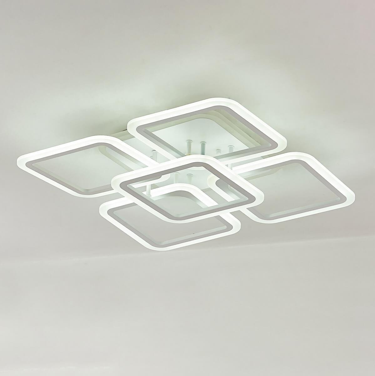 RGB5-8 head square acrylic ceiling light