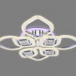 RGB8-head acrylic imitation crystal lamp ceiling lamp