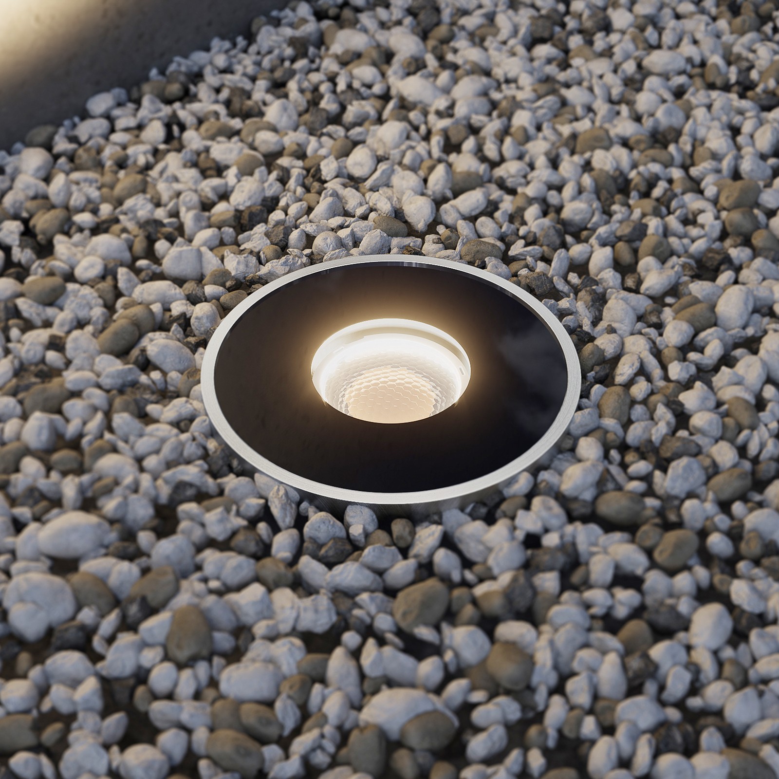 YD166-Aluminum Black LED Recessed Floor Light