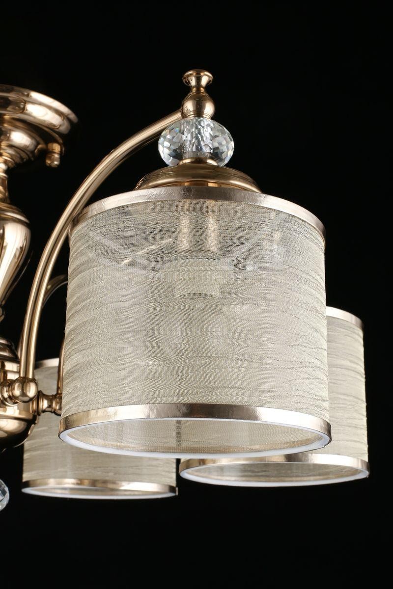 Retro light luxury textile ceiling lamp