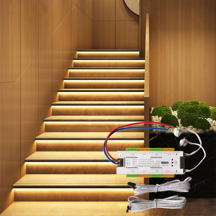 YD68-Switch Control, Sensor control,Motion Sensor LED Stair Lamp