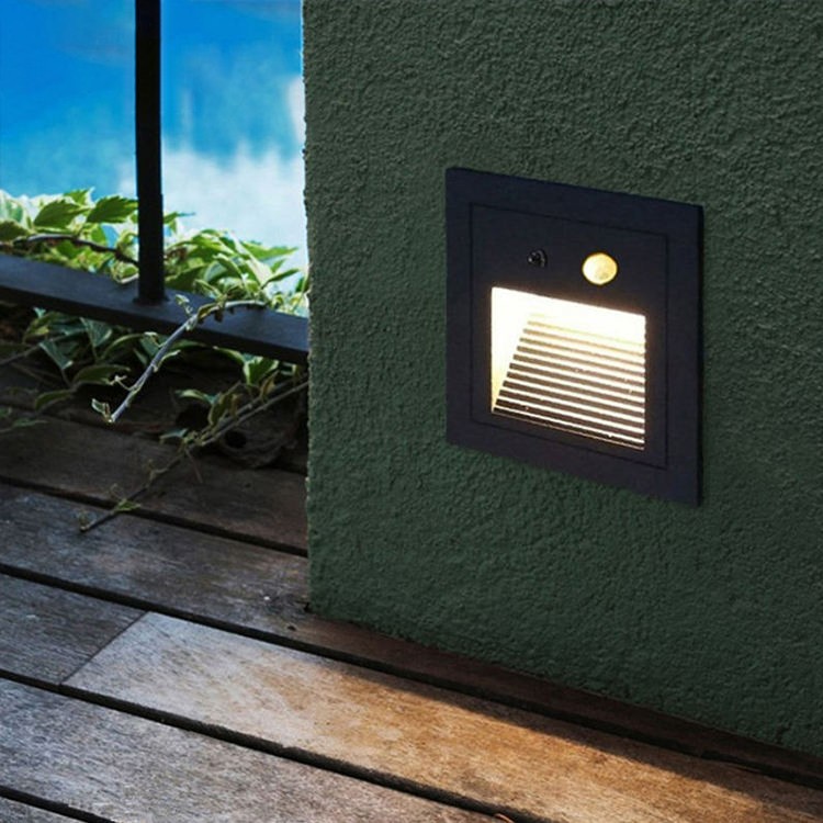 YD64-Motion Sensor LED Stair Wall Light For Indoor And Outdoor