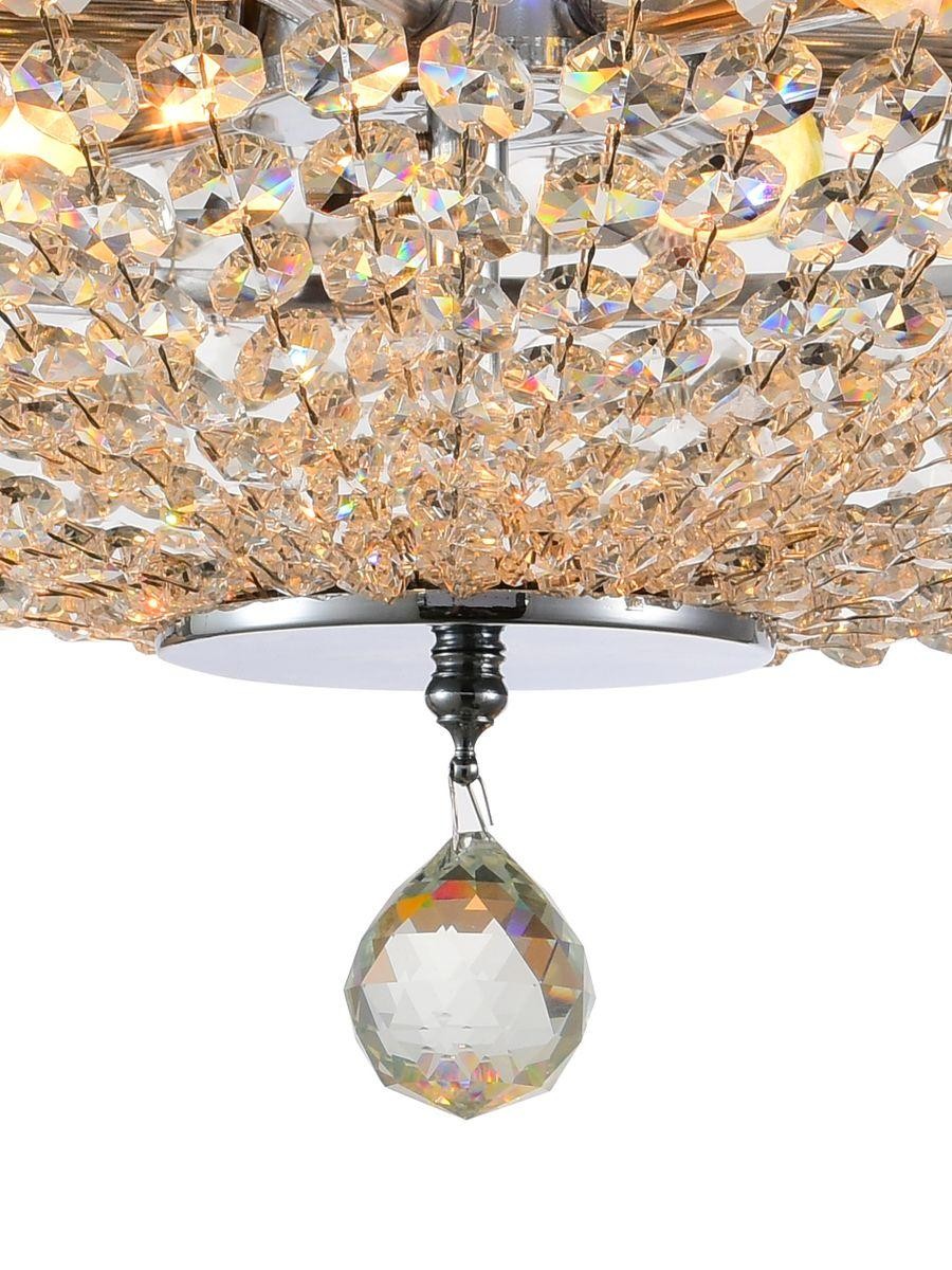 Simple K9 crystal ceiling lamp