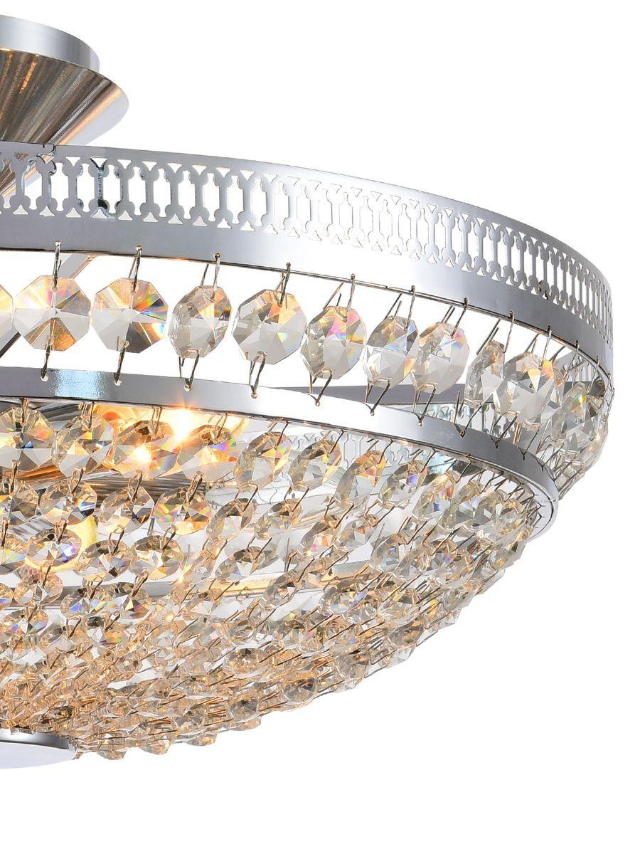 Simple K9 crystal ceiling lamp