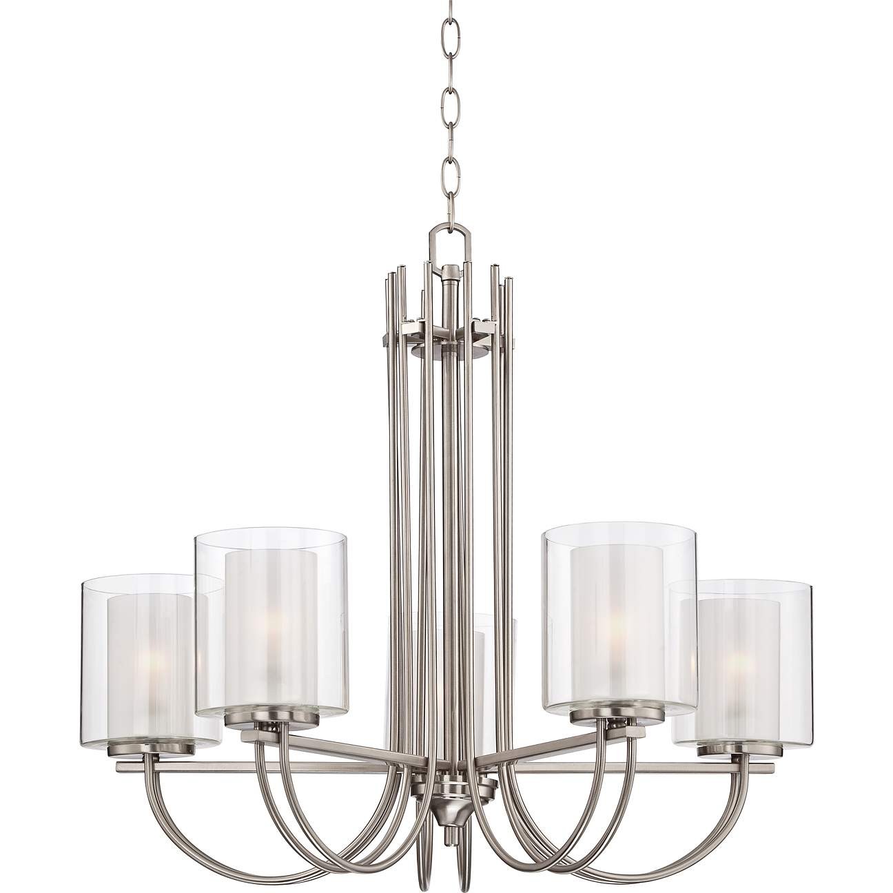 Simple modern chandelier