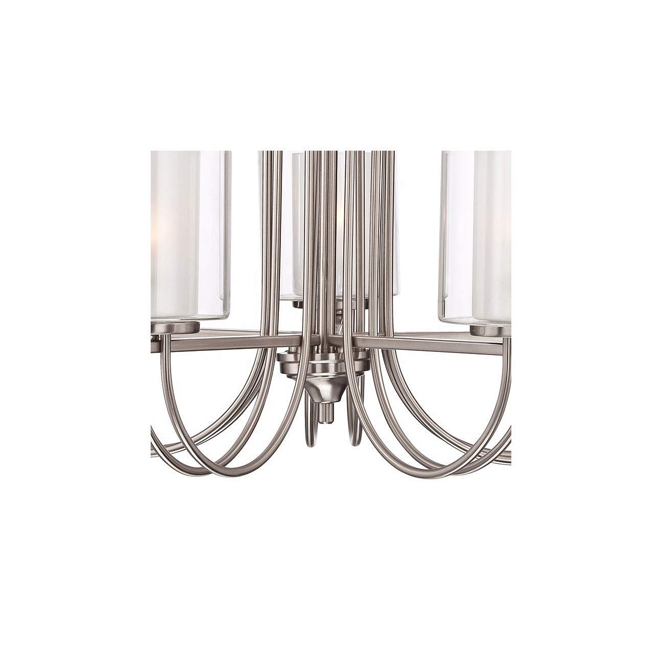 Simple modern chandelier