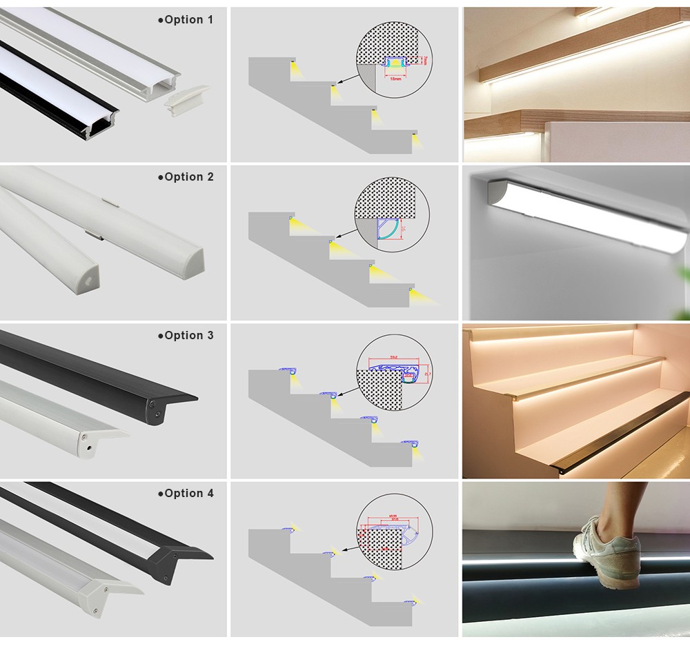 YD60-Smart Sensor LED Stair Light Indoor