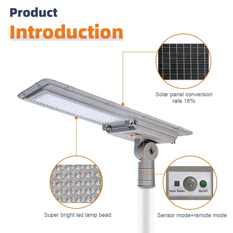 YD107-Solar Led Street Light Lamp split solar street light