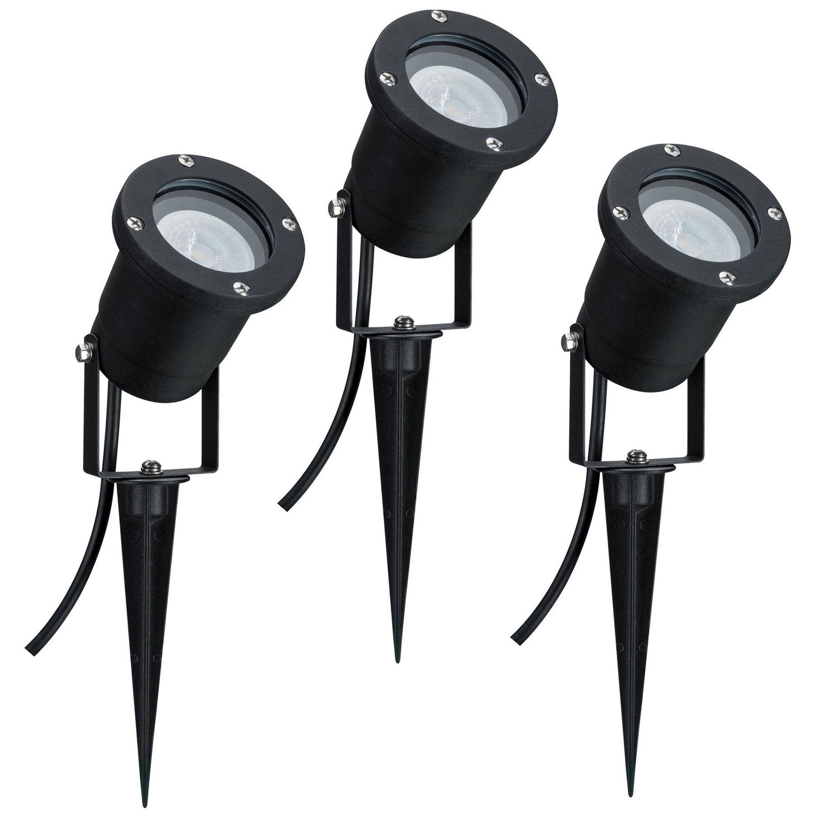 YD99-LED Floor Nail Spotlight Practical 3-Piece Set