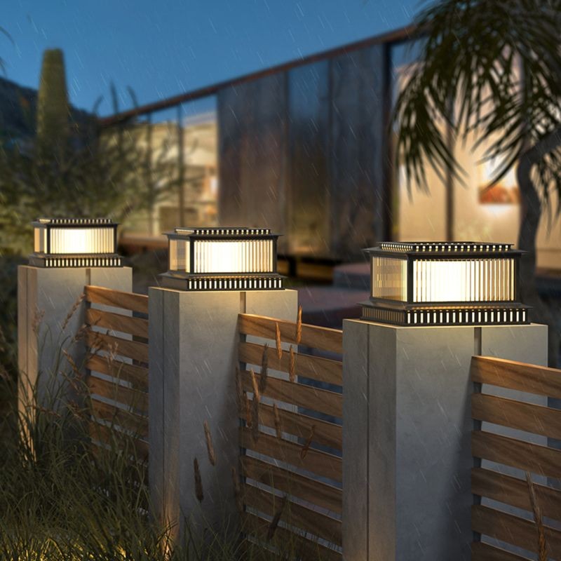 YD85-Modern Pillar Lamp Stainless Steel Outdoor Light