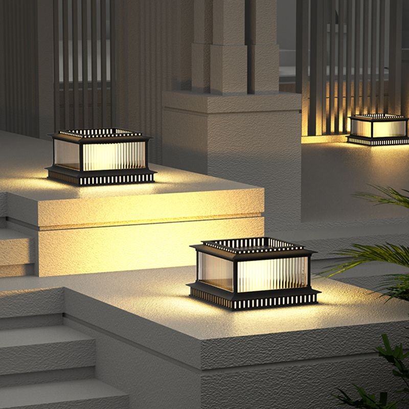 YD85-Modern Pillar Lamp Stainless Steel Outdoor Light