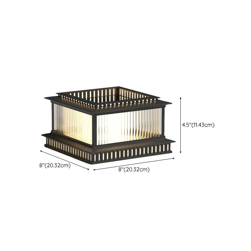 YD85-Modern Pillar Lamp Stainless Steel Outdoor Light