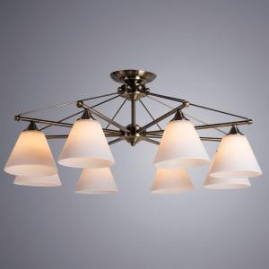 Umbrella-shaped artistic ceiling lamp