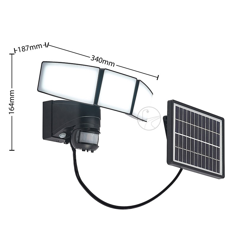 YD36-Outdoor LED Solar Wall Light Sensor