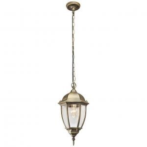 YD131-Vintage bronze octagonal diamond waterproof chandelier