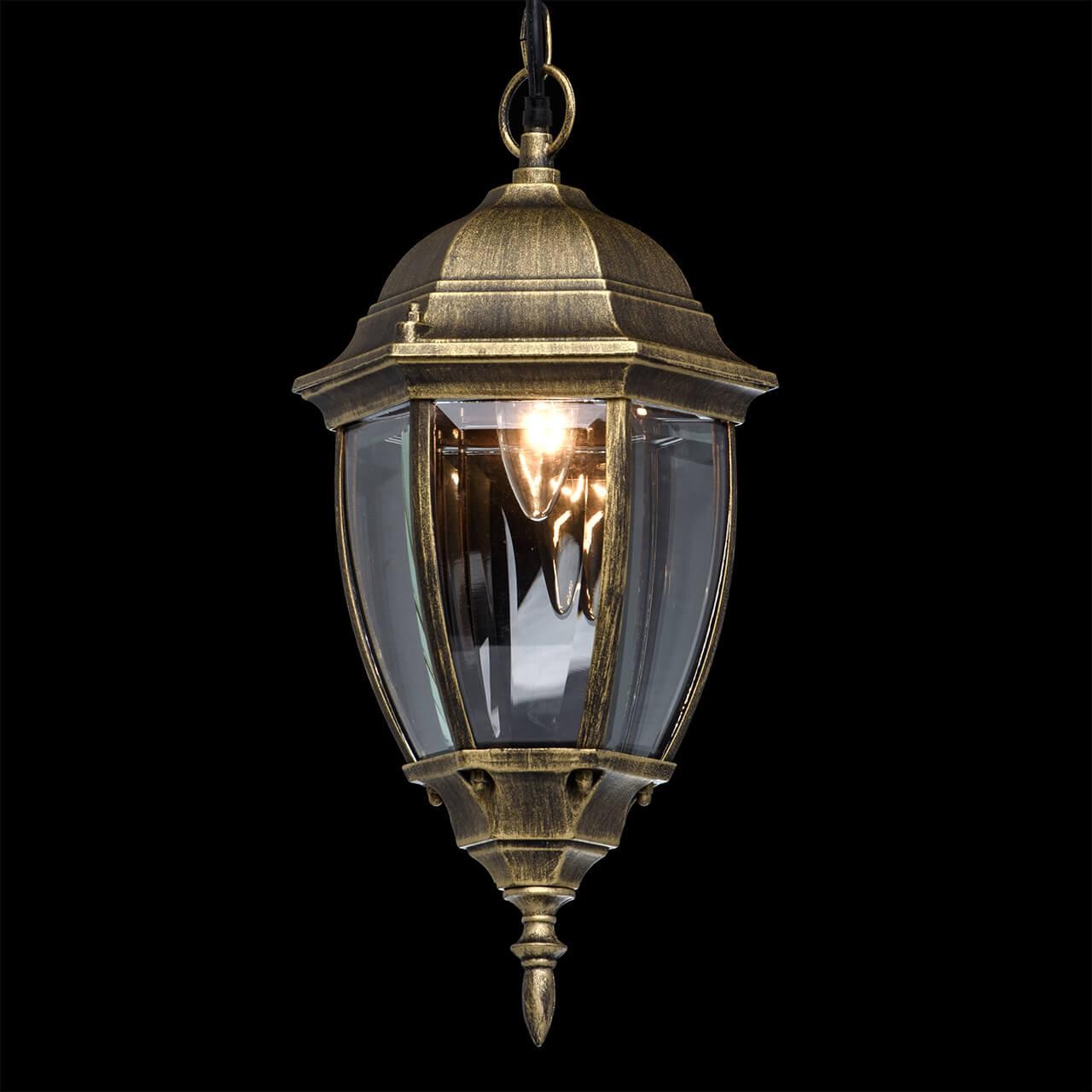 YD131-Vintage bronze octagonal diamond waterproof chandelier