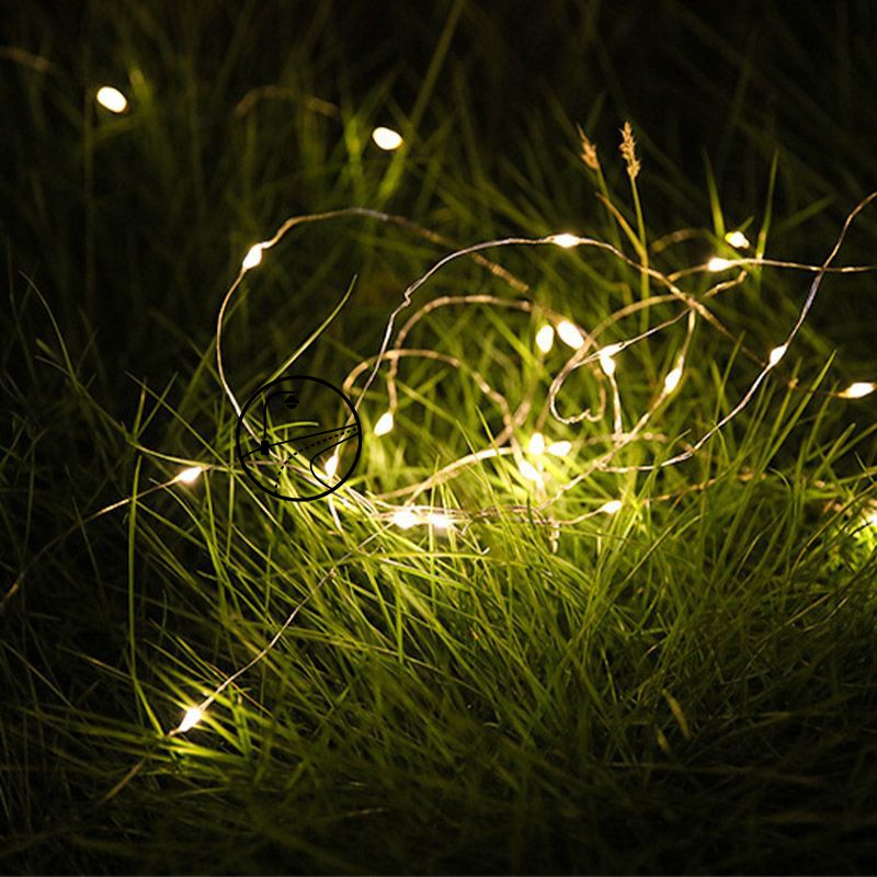 YD19-Outdoor Waterproof Low Power Solar String Lights Plastic Modern LED