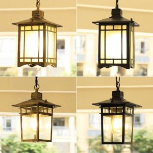 YD160-Outdoor retro waterproof hanging chain chandelierOutdoor retro waterproof hanging chain chandelier