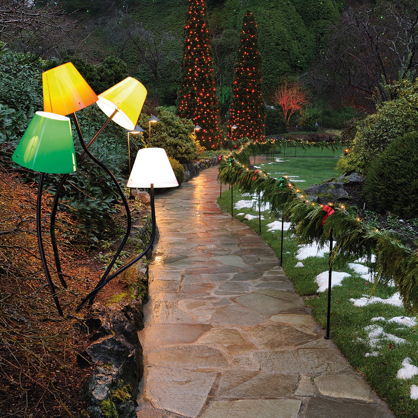 YD11-Outdoor waterproof garden floor lamp