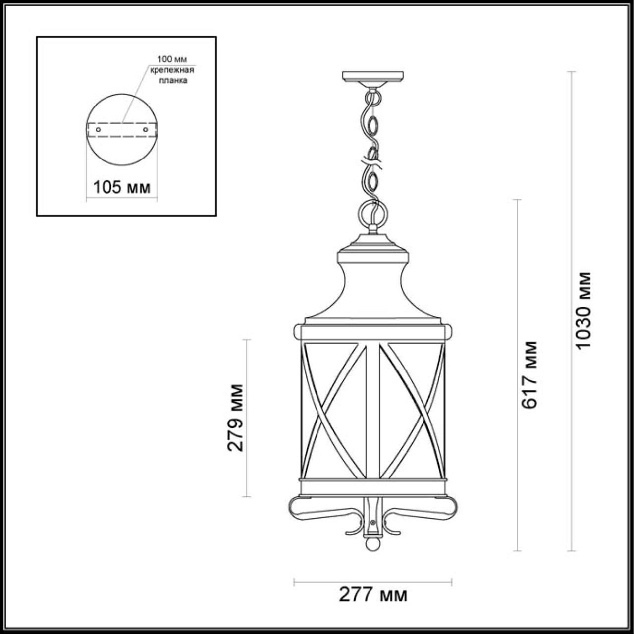 YD140-Outdoor waterproof striped chain chandelier