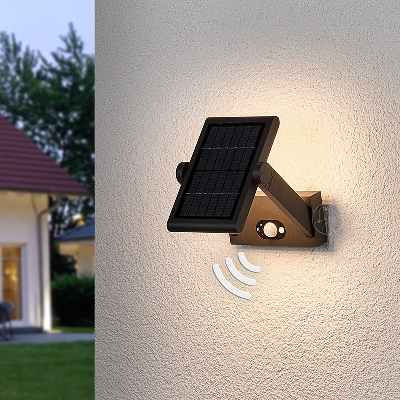 YD30-Outdoor induction solar wall light