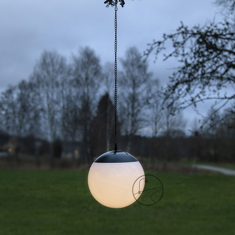 YD7-LED hanging chain outdoor ball lighting