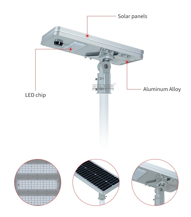 YD42-smd 50w 100w 150w 200w integrated all in one led solar street light