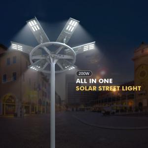 YD35-ip65 200w integrated all in one solar led high mast light