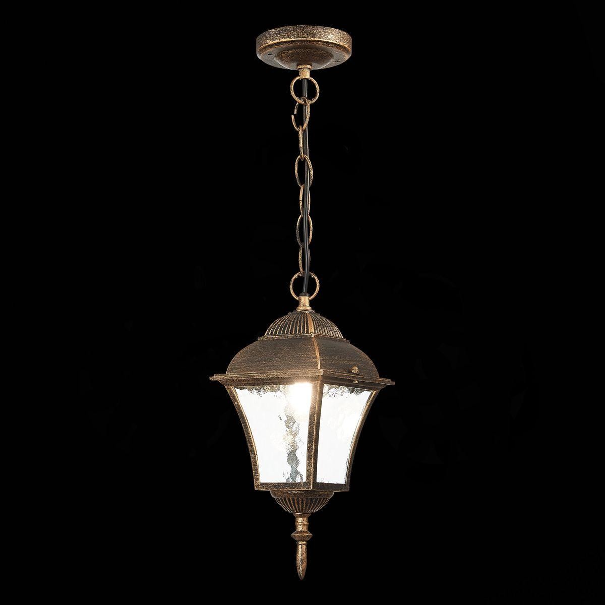 YD143-Outdoor waterproof fish scale light bronze chandelier