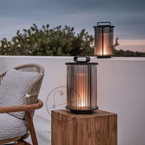 YD52-Solar powered modern metal cylindrical outdoor waterproof light