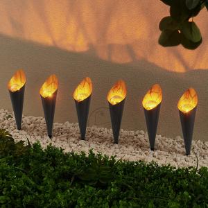 YD62-Torch fireworks LED solar outdoor decorative lights