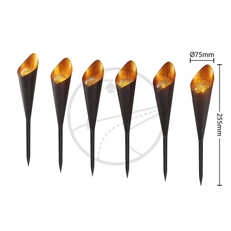 YD62-Torch fireworks LED solar outdoor decorative lights