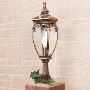 YD122-Outdoor waterproof gold frosted pillar lamp