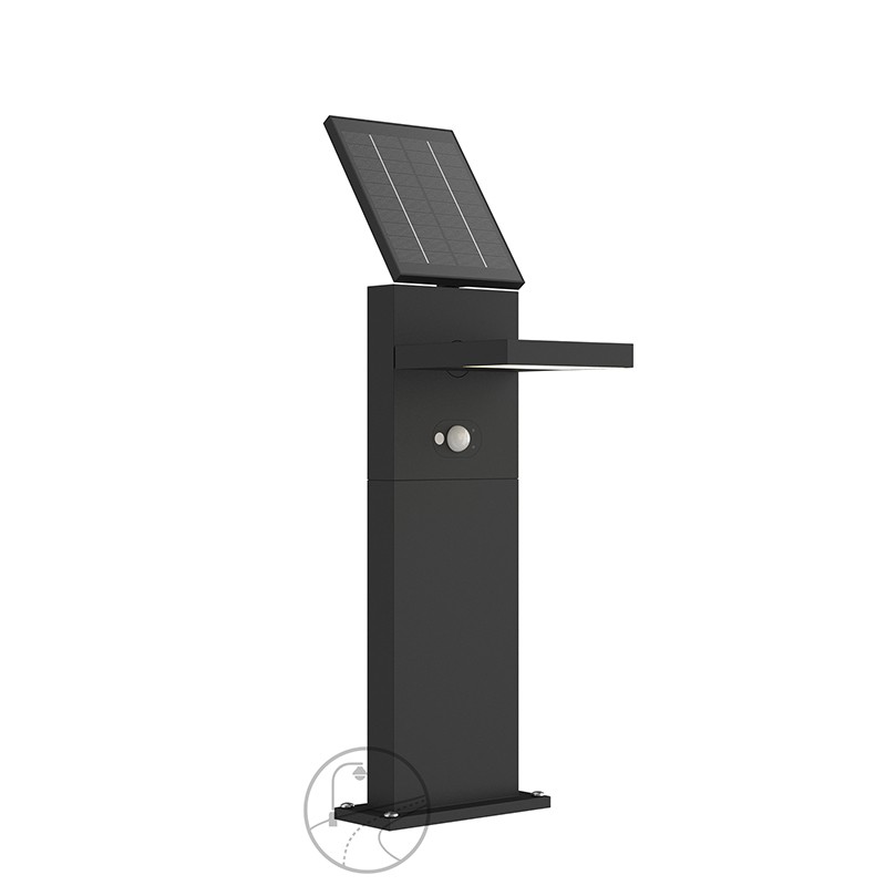 YD68-Solar LED street light with sensor Solar spotlight