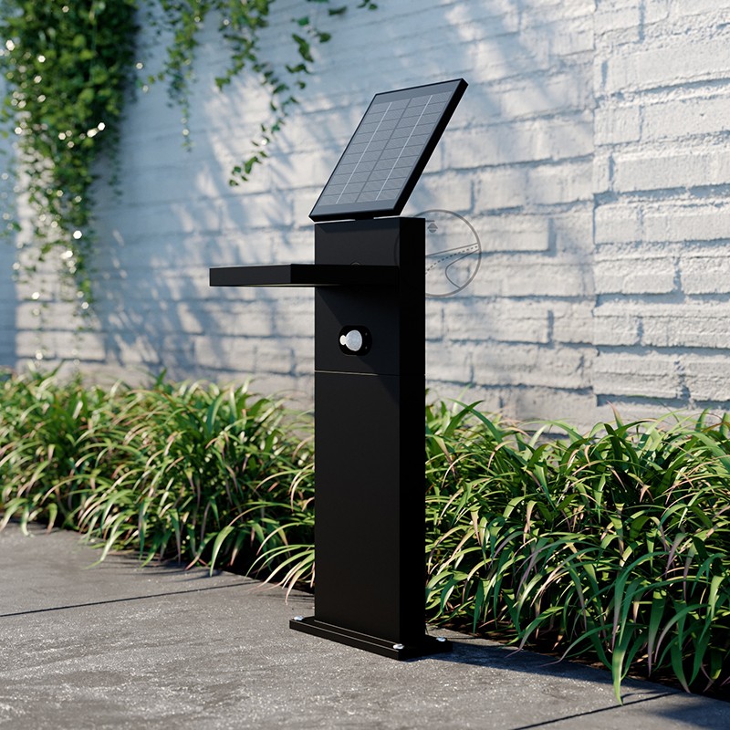 YD68-Solar LED street light with sensor Solar spotlight