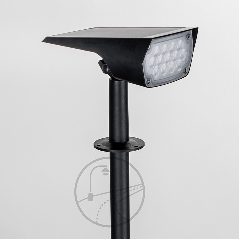 YD3-Garden solar ground spotlights