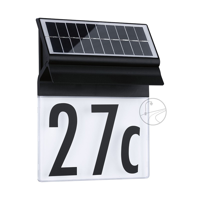 YD28-Waterproof outdoor solar house number light