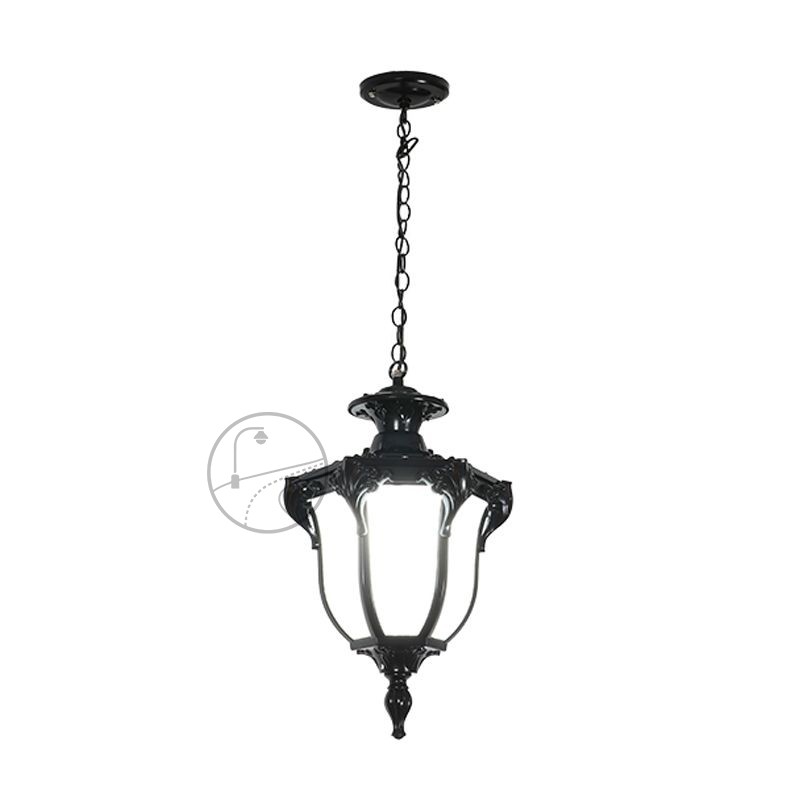 YD8-French style outdoor and indoor universal solar suspended ceiling light